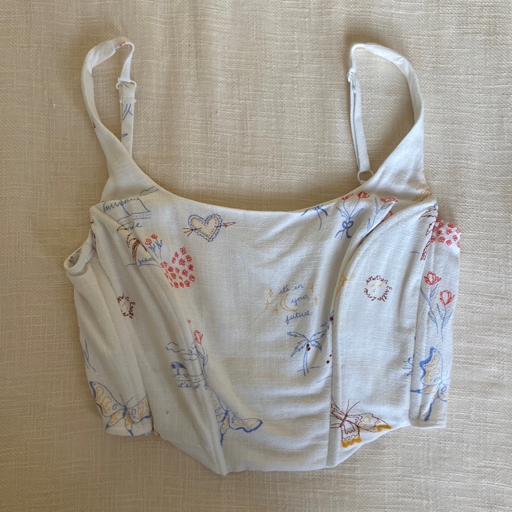 Cropped corset